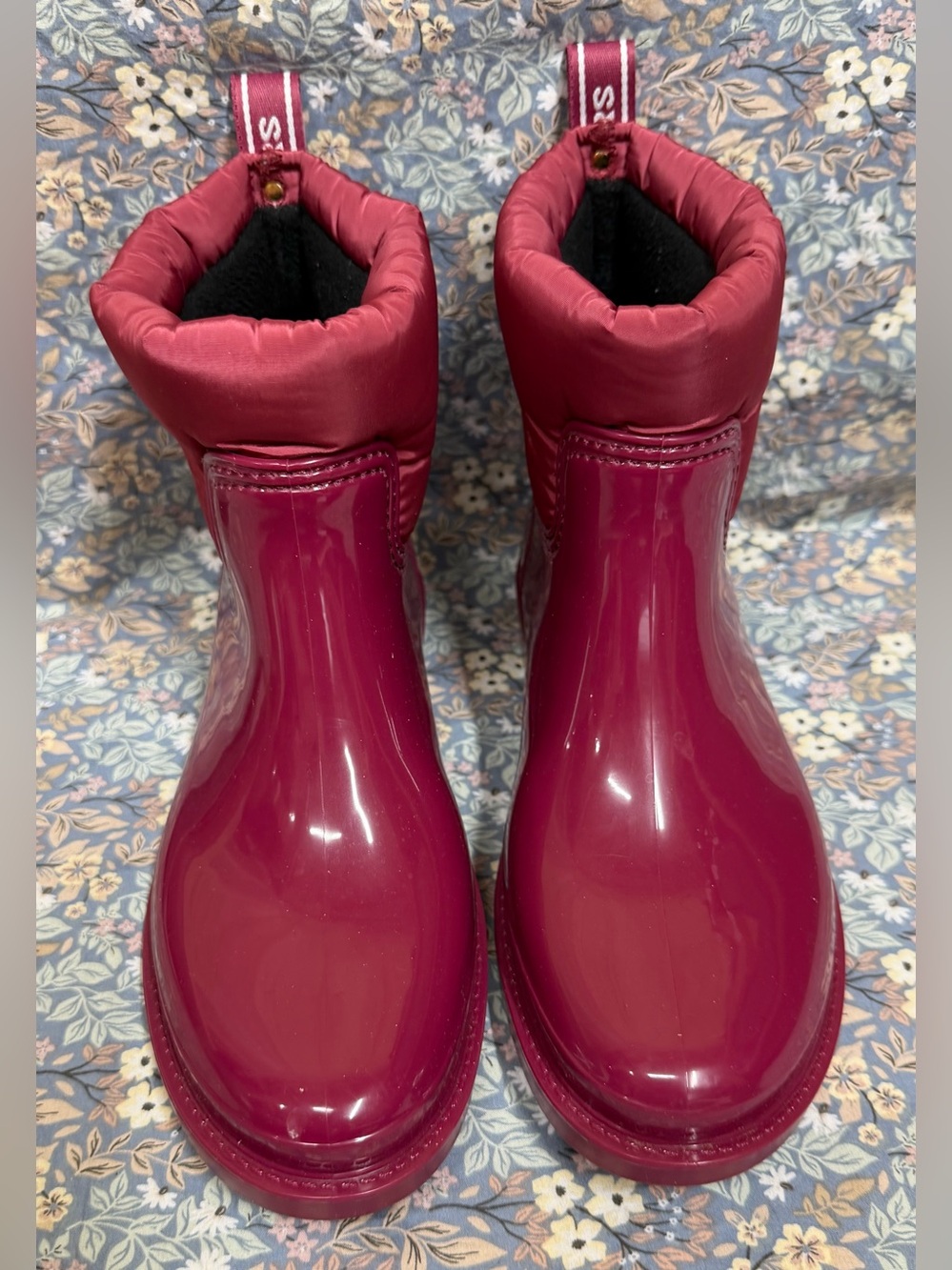 Michael Kors Blakely Rain Bootie in Berry